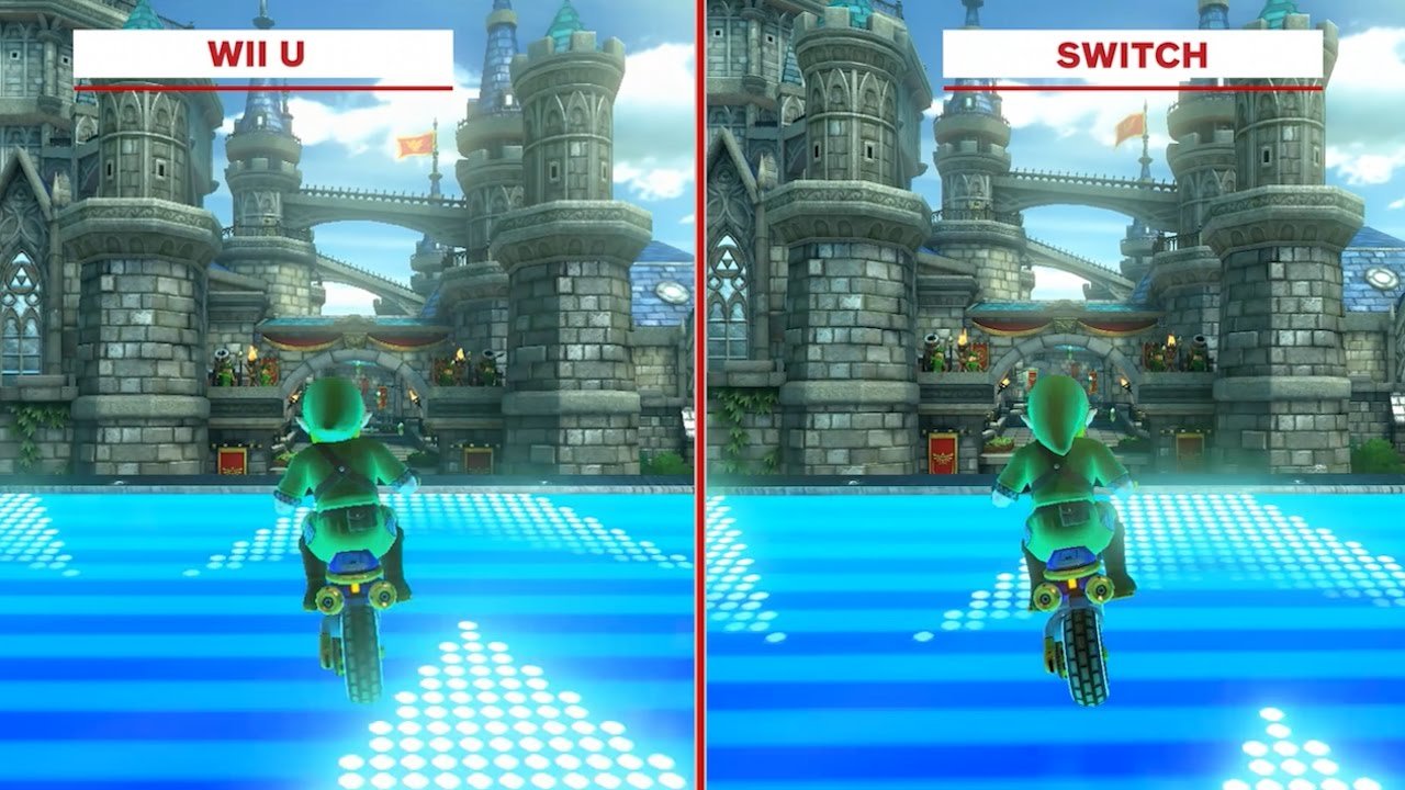 Difference between Mario Kart 8 Wii U and Switch