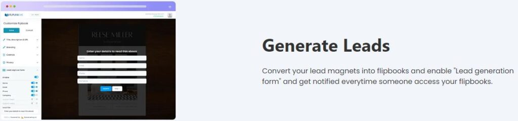 generate Leads
