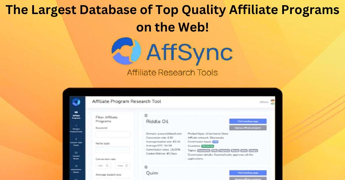 AffSync Lifetime Deal: Unleash the Power of Affiliate Management for Life