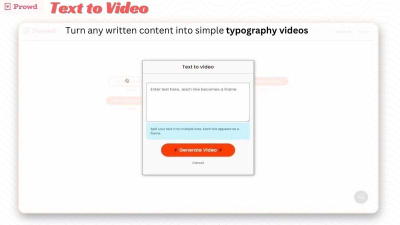 Text-to-Video