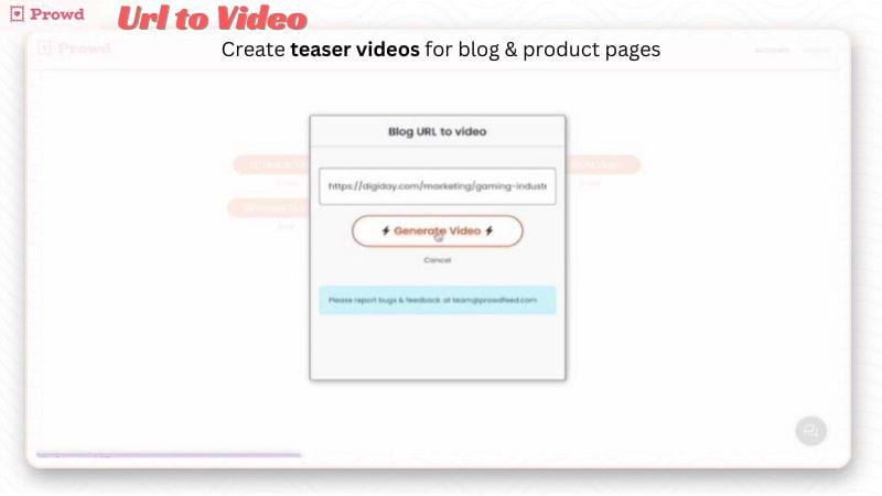 Url-to-Video