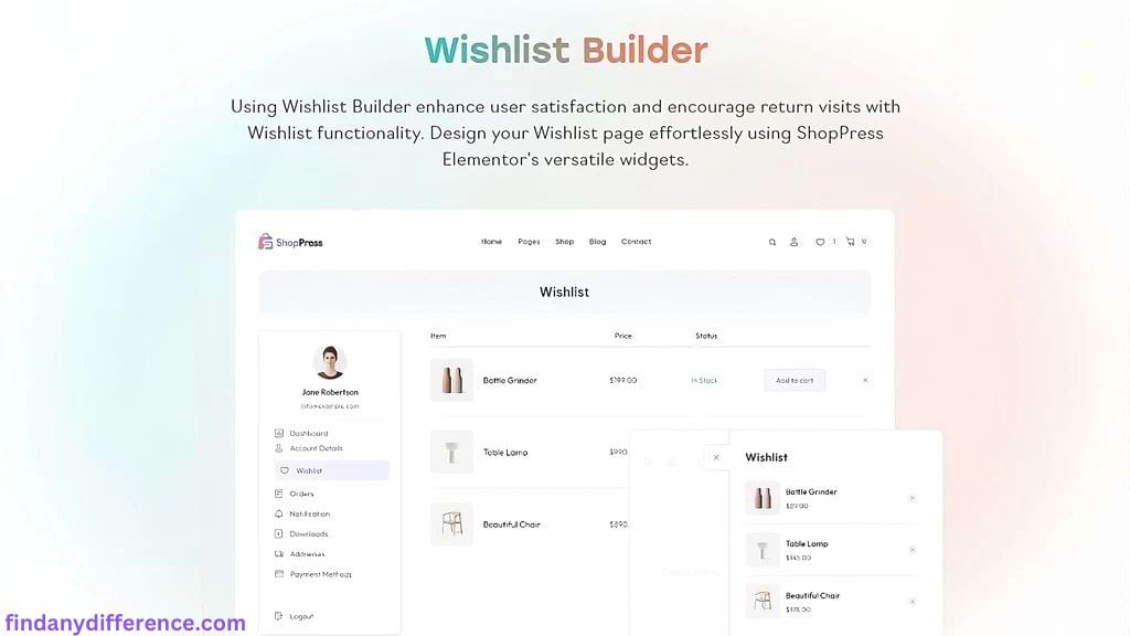 Wishlist Builder